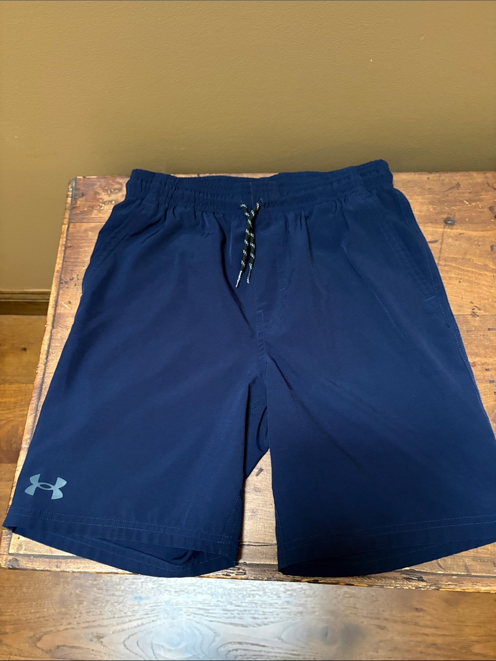Under Armour Navy Blue Sports Shorts